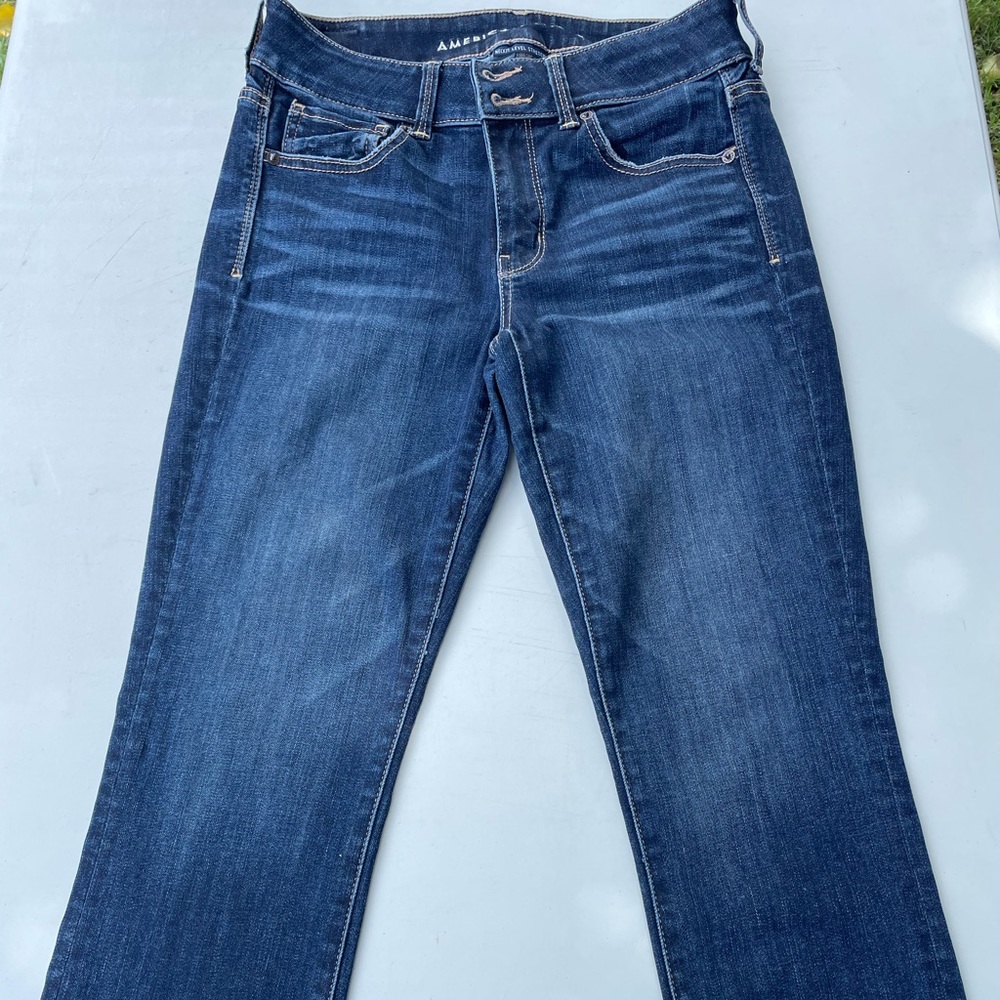 American Eagle, Size 6, Artist Crop Denim Jeans